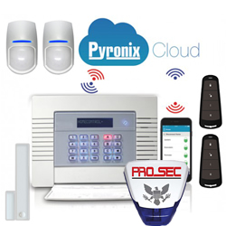 Silver Burglar Alarm System (Wireless)